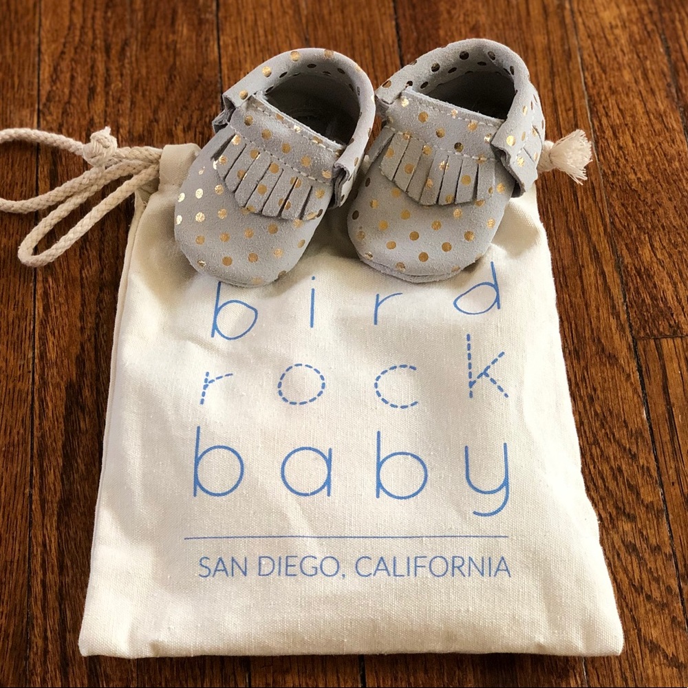 Brand New with bag Bird Rock Baby Moccasins